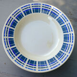 Assiette creuse faience Badonvillier