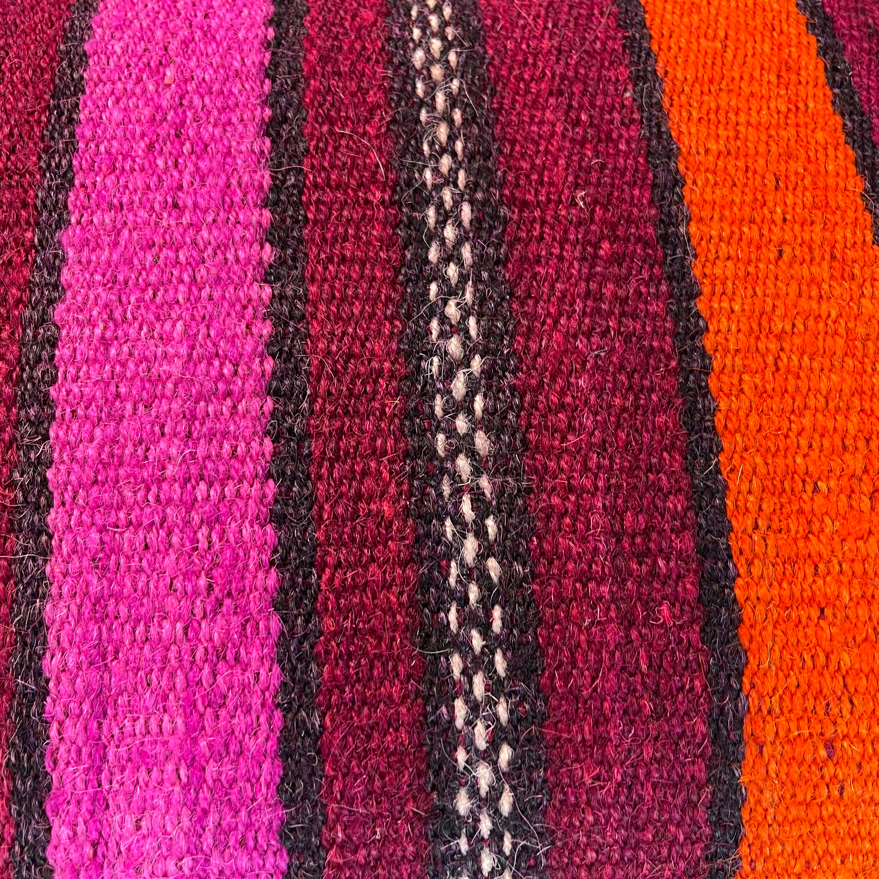 Vintage turkish kilim cushion cover, 30 x 50 cm