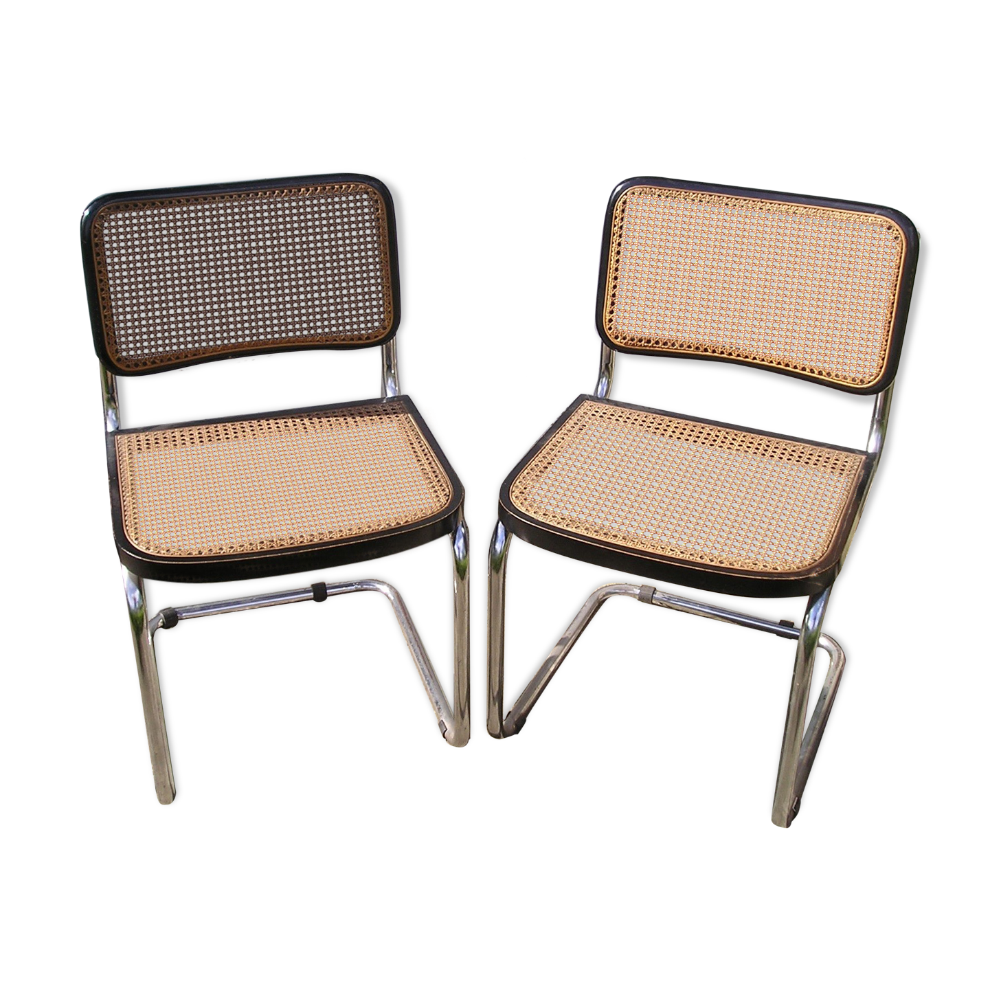Pair of chairs B32 of Marcel Breuer