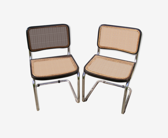 Paire de chaises B32 de Marcel Breuer