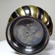 Twisted brass covered pot, vintage Indian craftsmanship from the 60s-80s.