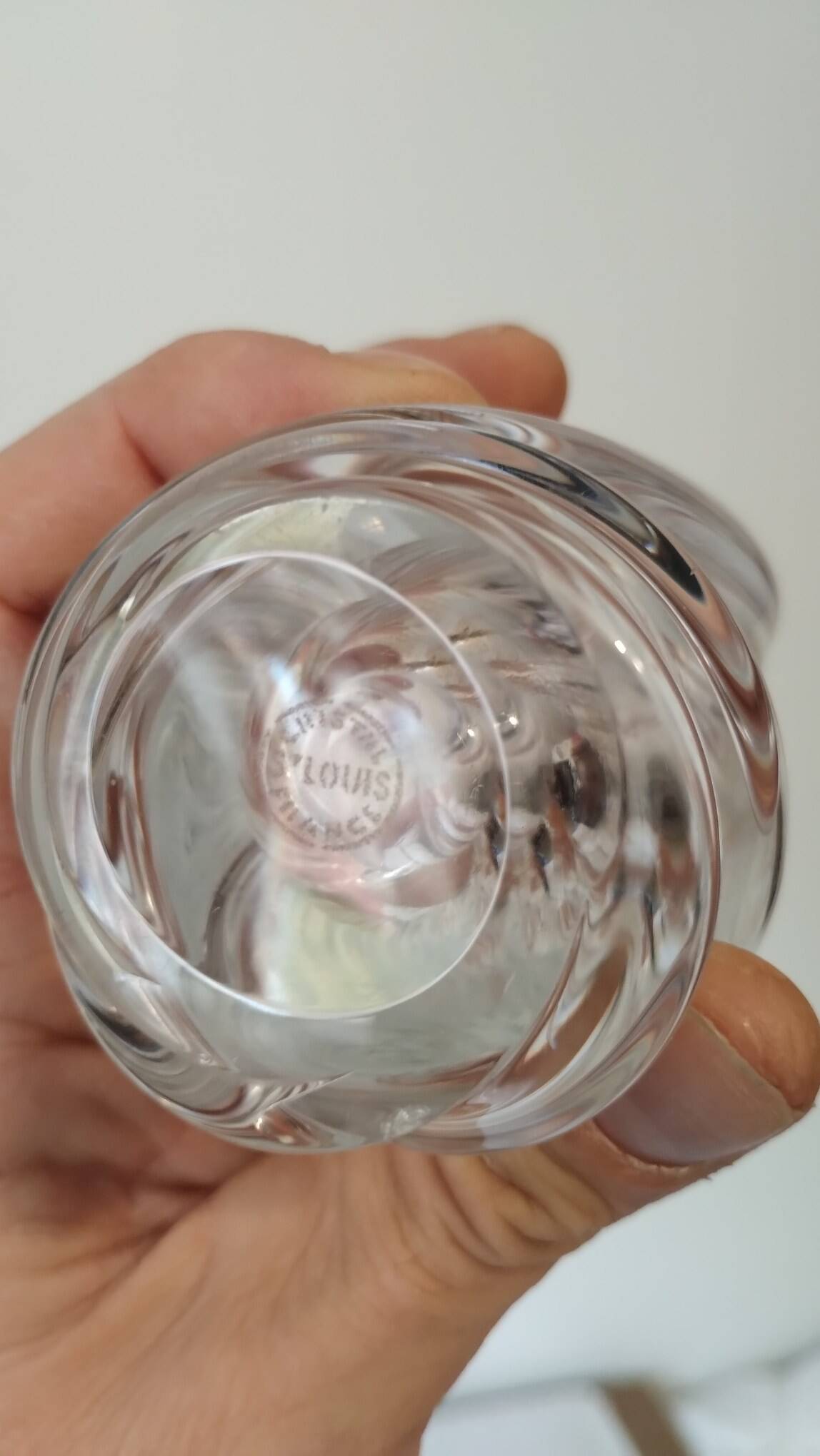 Saint Louis crystal soliflore