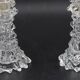 Set of 2 Candle holder in Murano Rostrato Glass by Barovier e Toso, 1950