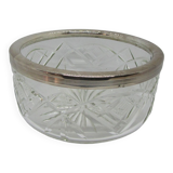 Crystal cutting and Metal agented cup