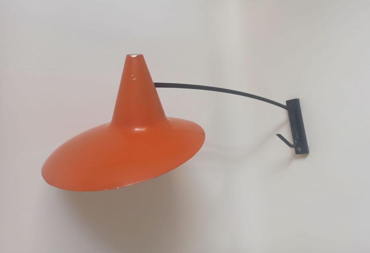 Articulated wall lamp year 50s