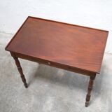 Vintage wooden desk side table