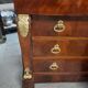 Commode Empire en acajou