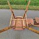 Lot de 5 chaises baumann bistrot modèle tacoma