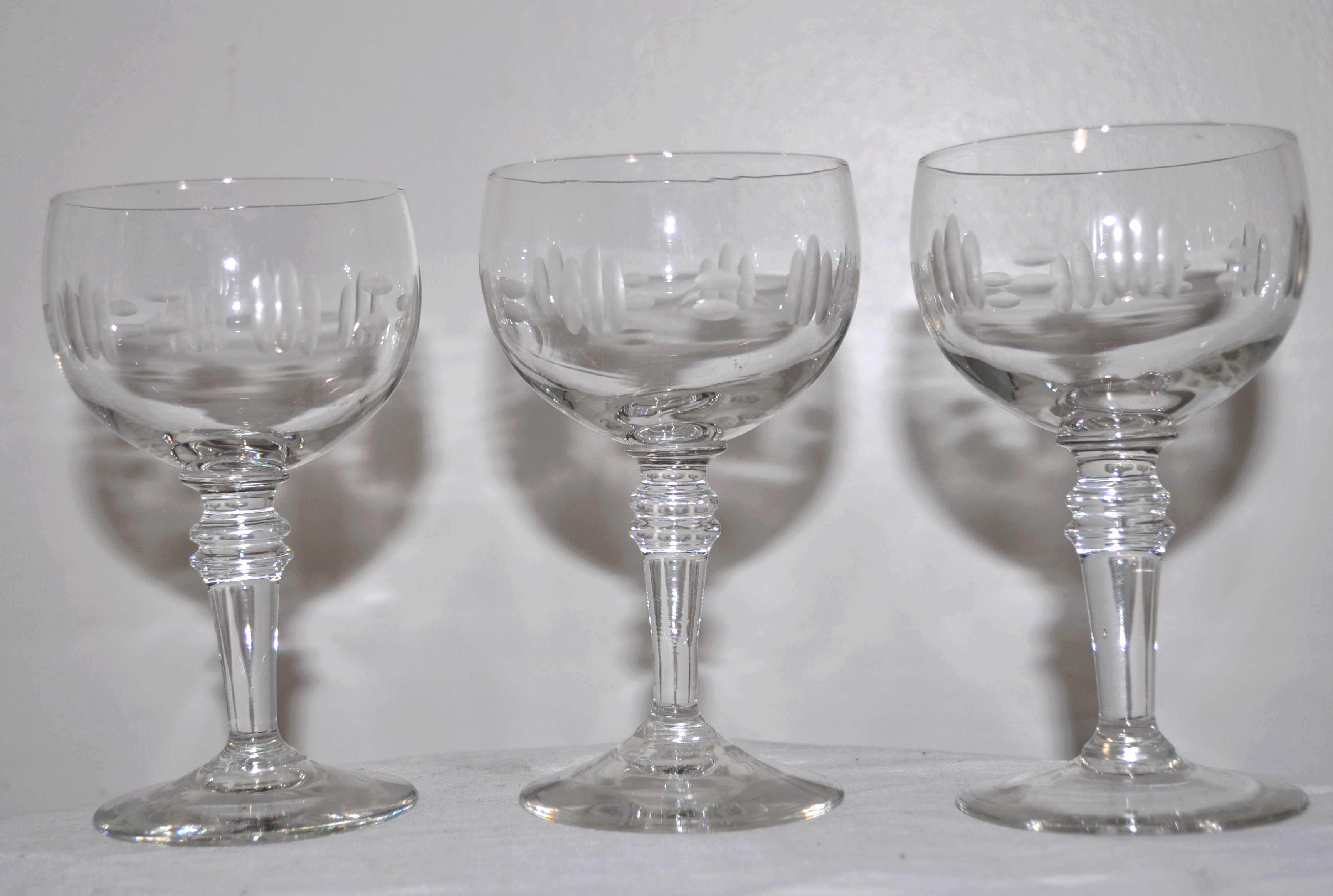 Set of 6 vintage stemware
