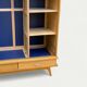 Vintage wardrobe with compass feet 1960