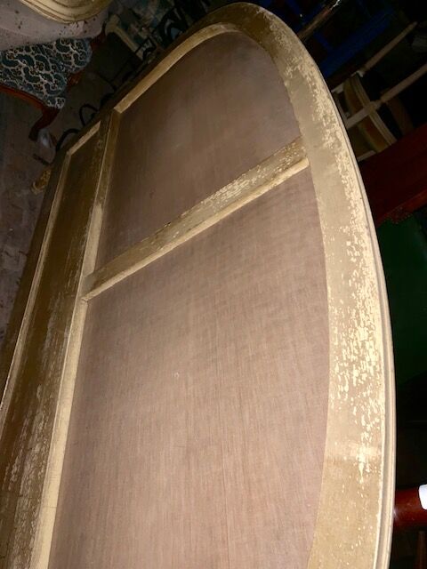 Louis XVI style basket bed