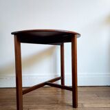 Vintage half-moon coffee table