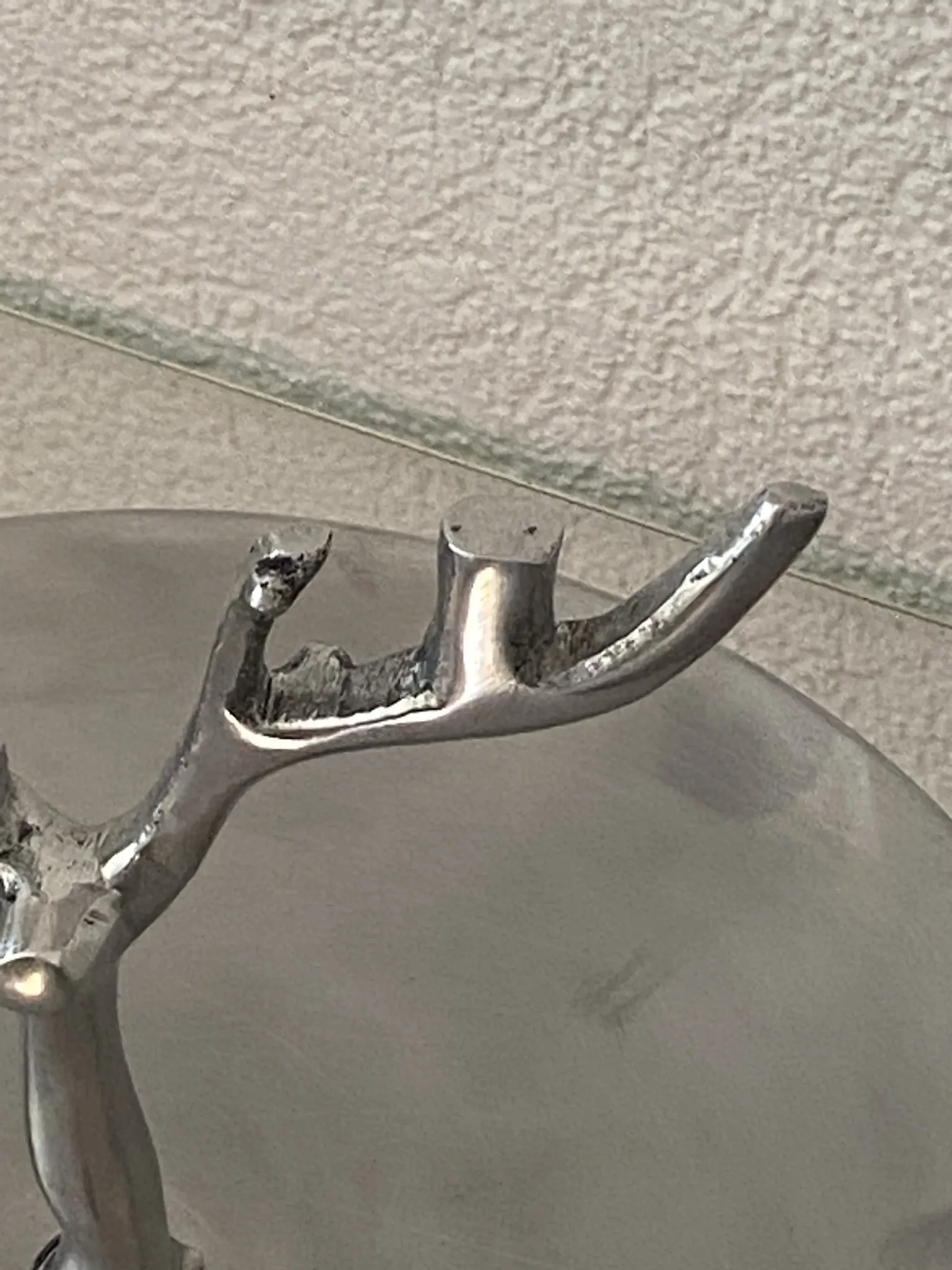 Polished aluminium plate