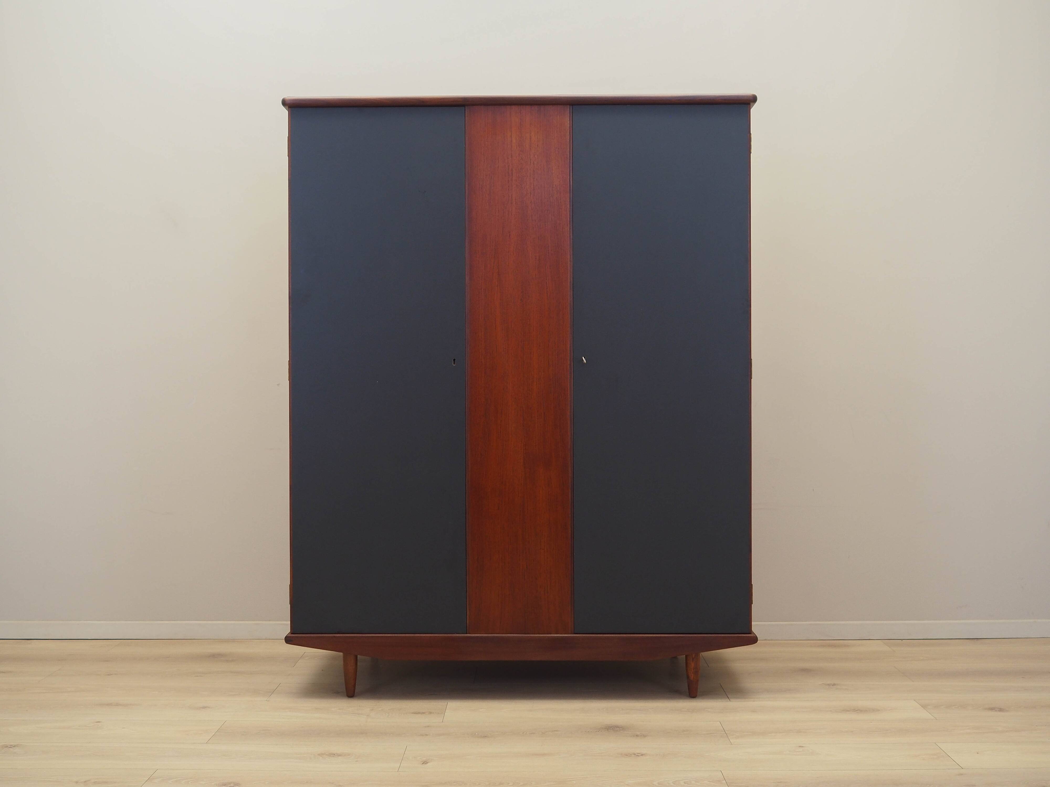 Teak wardrobe, Danish design, 1960s, production: Denmark