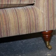 Westbury Vintage 2-Seater Sofa with Castor Feet by Parker Knoll