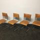 Set of 12 tubular steel chairs Mart Stam