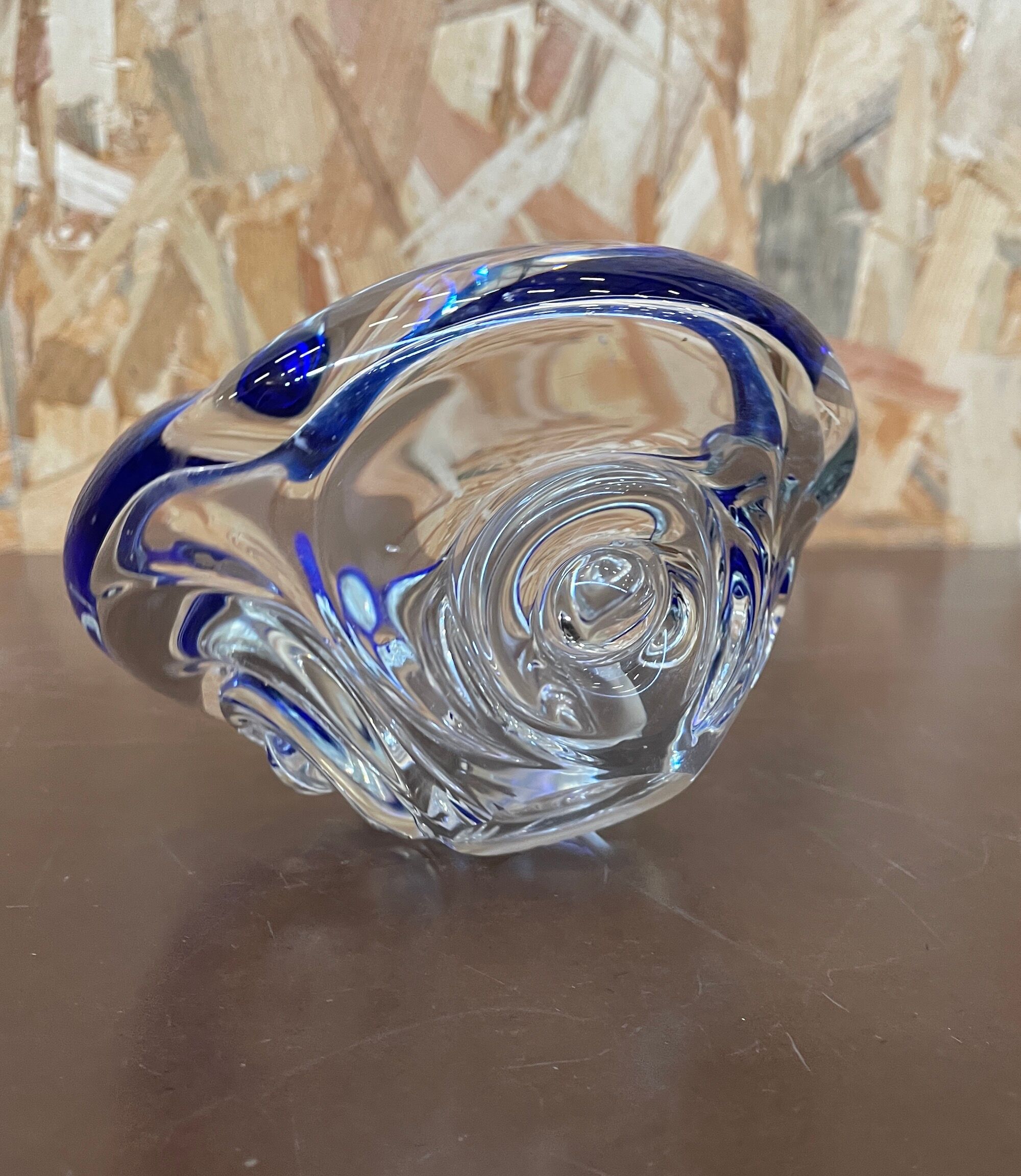 Cendrier en verre de Murano