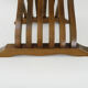 Chaise Savonarola vintage en noyer, Italie, 1970s