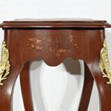 Small Table in Lacquered Wood, Louis XV Style – Late 19th Century