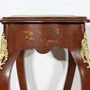Small Table in Lacquered Wood, Louis XV Style – Late 19th Century
