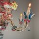 Venetian Rezzonico chandelier made of Murano glass circa 1900
