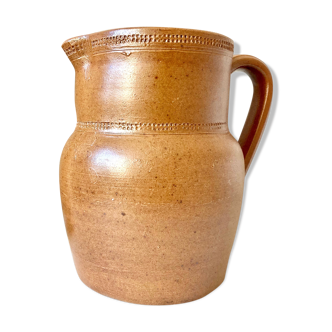 Stoneware pitcher
