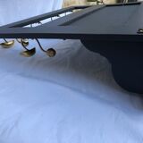 Wall coat rack with mirror