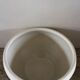 Vintage glazed stoneware bowl in greige.