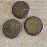 Lot 3 Vintage coasters