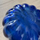 Vintage blown glass fruit bowl