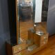 Fruitwood glass dressing table – 1950