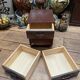 Jewelry box Box Japanese Tansu vintage carved wood