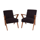 Vintage polish armchairs from Bydgoszcz cooperative Odnowa, 1970s, set of 2