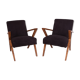 Vintage polish armchairs from Bydgoszcz cooperative Odnowa, 1970s, set of 2