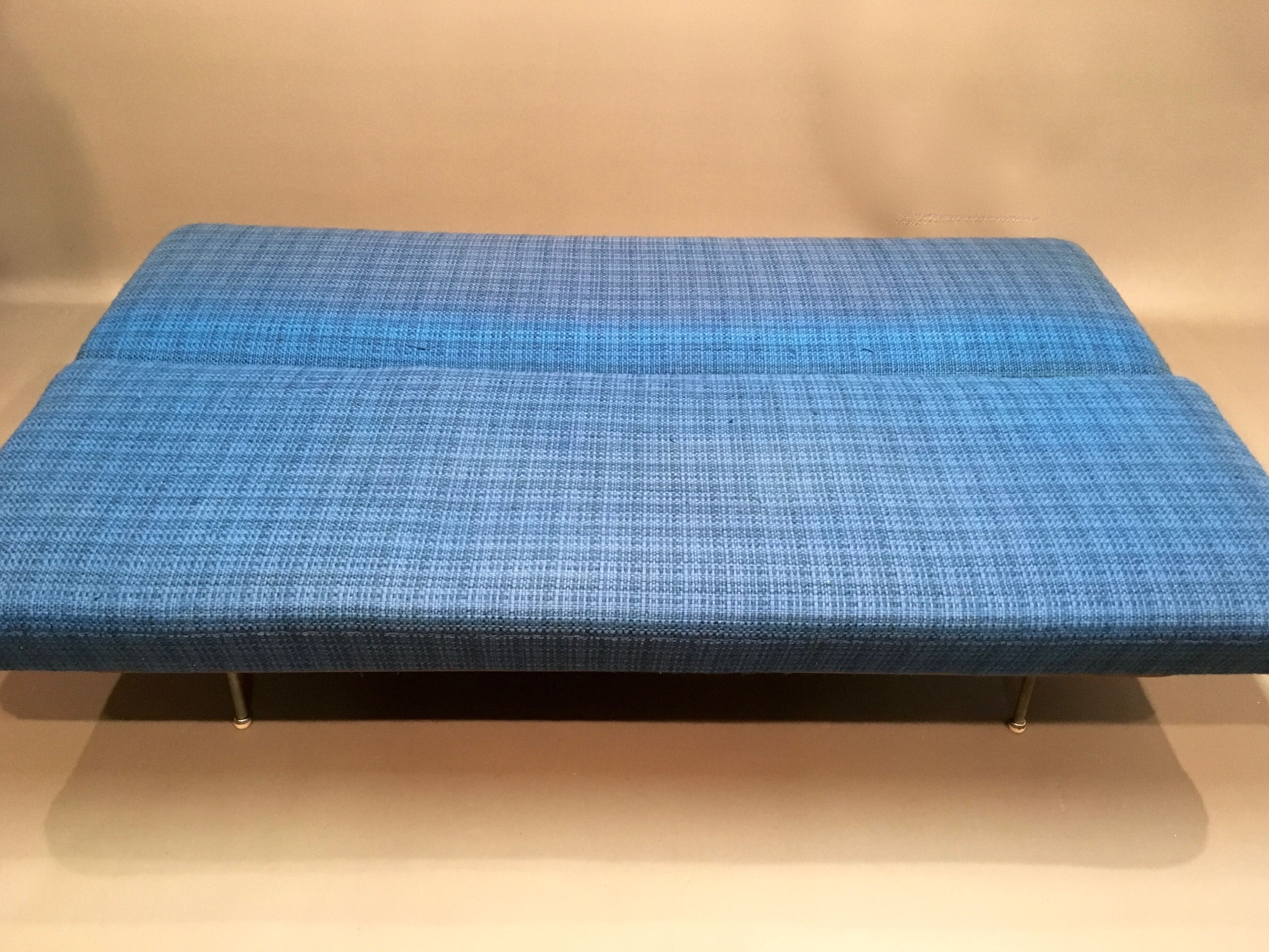 Scandinavian blue daybed couch