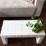 Tile and metro tile coffee table