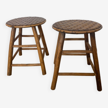 Duo of stressed stools