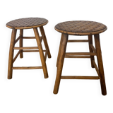 Duo of stressed stools