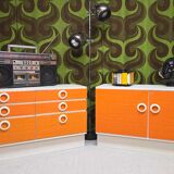 Modular enfilade Space-Age 1970