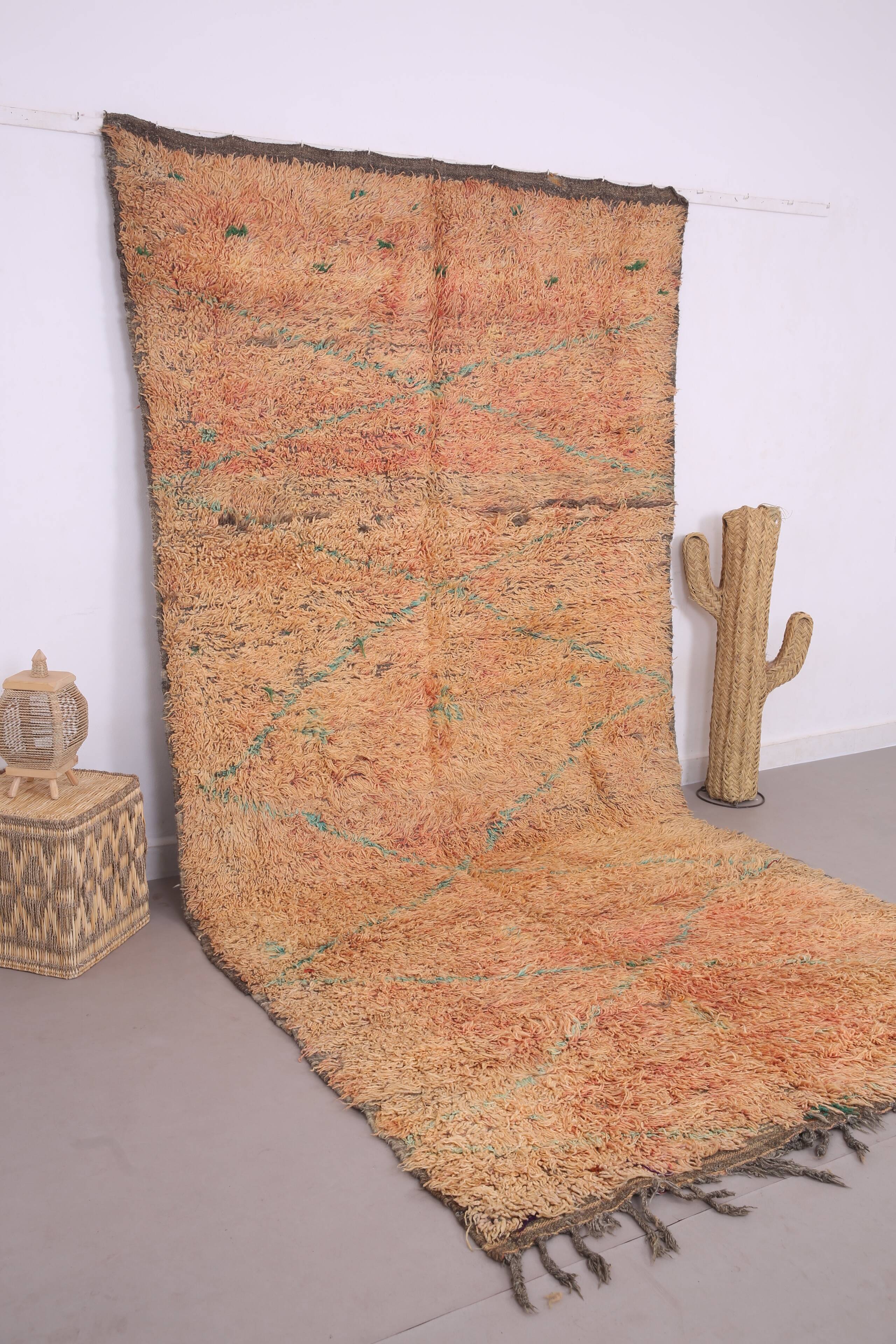 Authentic Boujaad Rug Morocco 180 x 362 cm – Vintage Handmade Wool Piece
