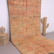 Authentic Boujaad Rug Morocco 180 x 362 cm – Vintage Handmade Wool Piece