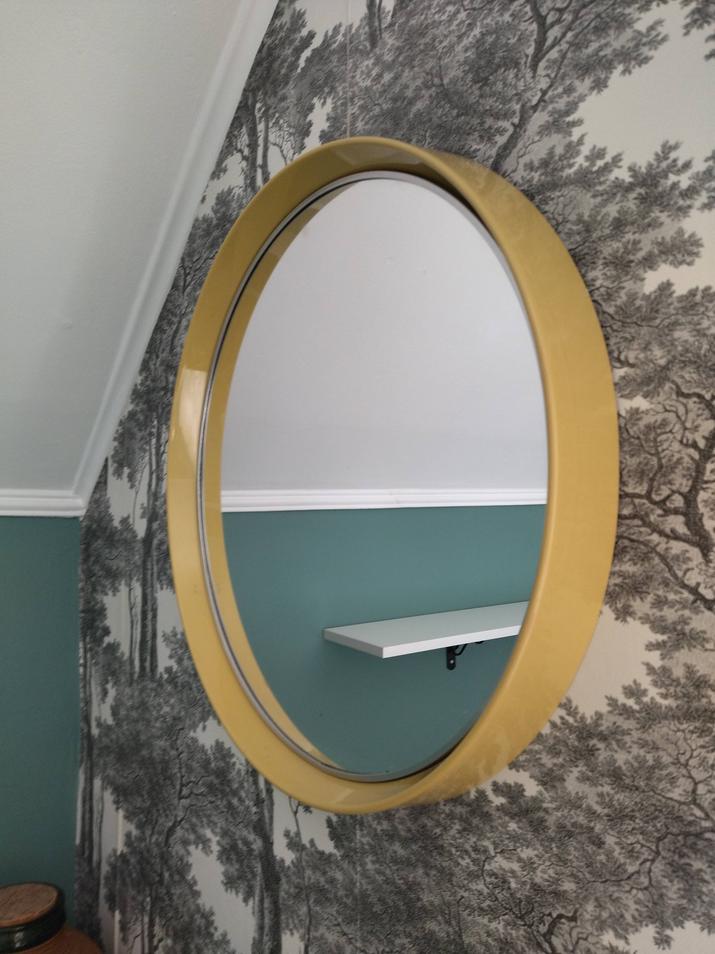 Miroir mural italien salk cantu vintage