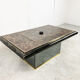 Vintage hidden bar coffee table by Fedam, 1980s