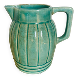 Old green Orchies pitcher