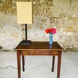 Wooden farmhouse console, circa 40's/50's