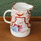 Milk jug, Chinese decor, Bayeux porcelain