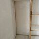 Armoire en rotin vintage