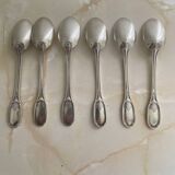 6 Laparra solid silver mocha spoons