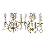 Pair of Art Deco candelabra