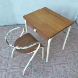 Desk and child chair by Jacques Hitier